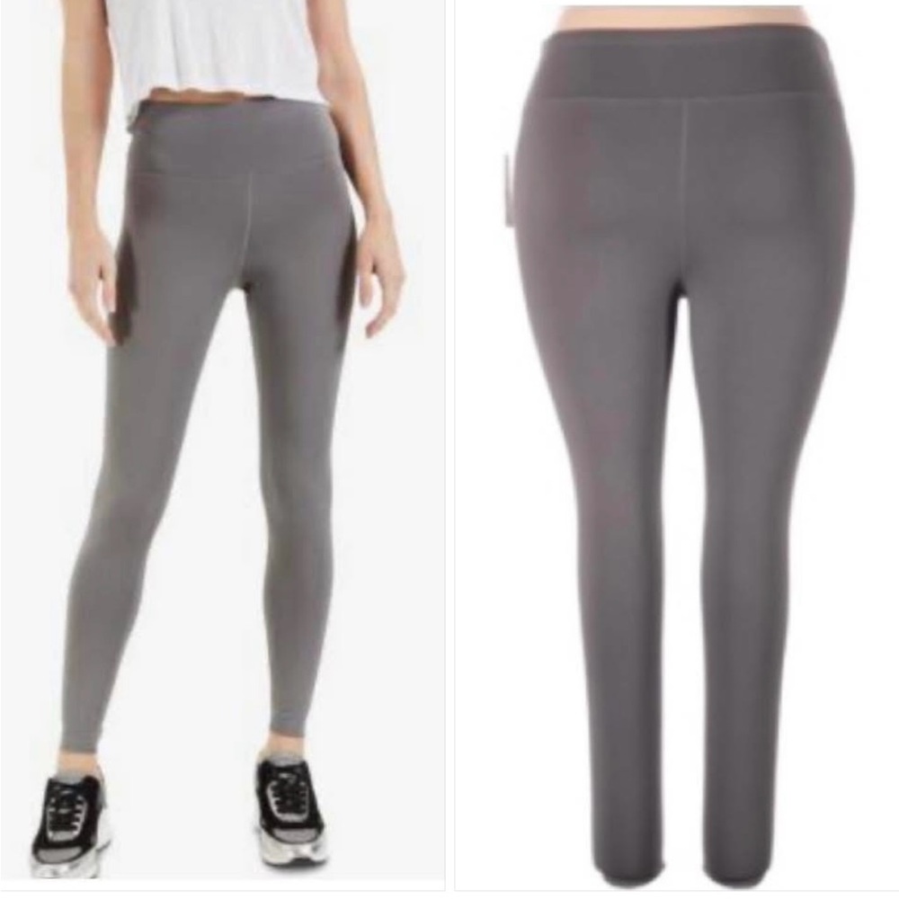 NWT Inc. International Gray High Rise Compression Active Wear Size 2X